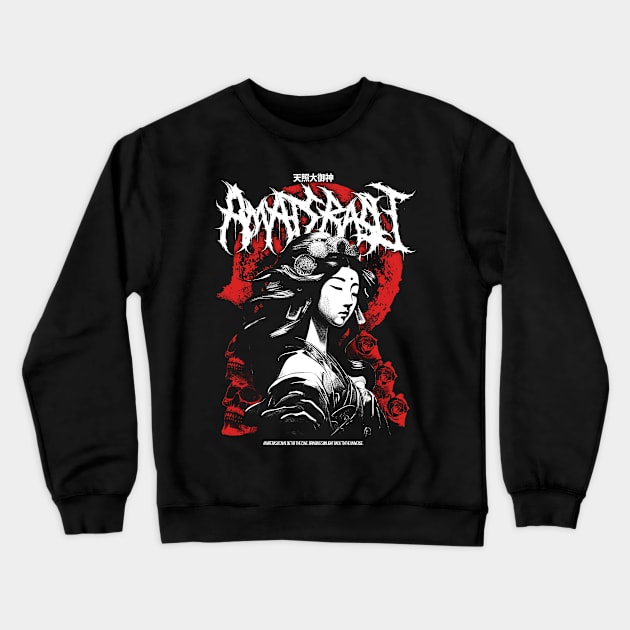 Amaterasu Crewneck Sweatshirt by Mrz Project